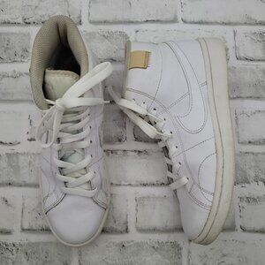 Nike Court Royale 2 Mids Triple White Sneakers Women's Size 8